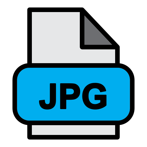 jpg 파일 Generic Outline Color icon
