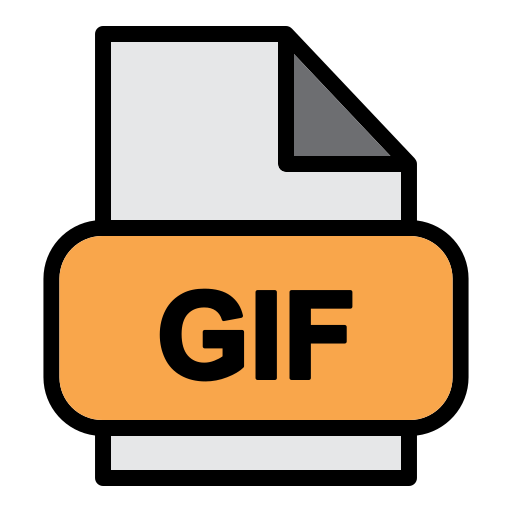 archivo gif Generic Outline Color icono
