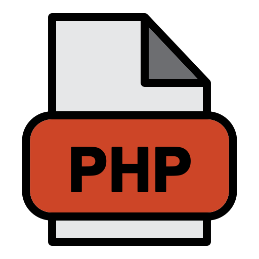 php Generic Outline Color icon