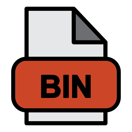 bin-bestand Generic Outline Color icoon