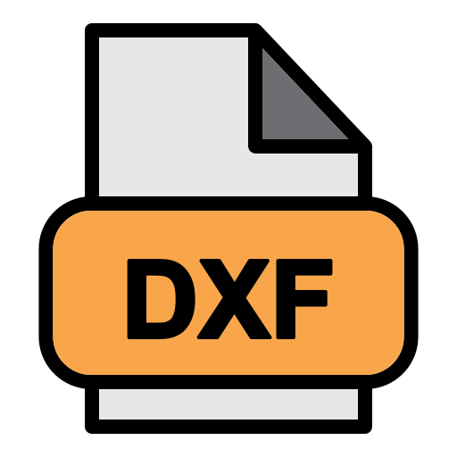 dxf 파일 Generic Outline Color icon