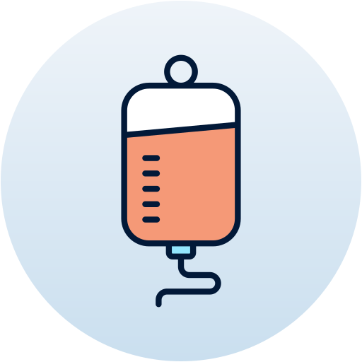 Blood bag Generic Outline Color icon