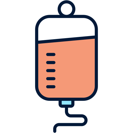 Blood bag Generic Outline Color icon