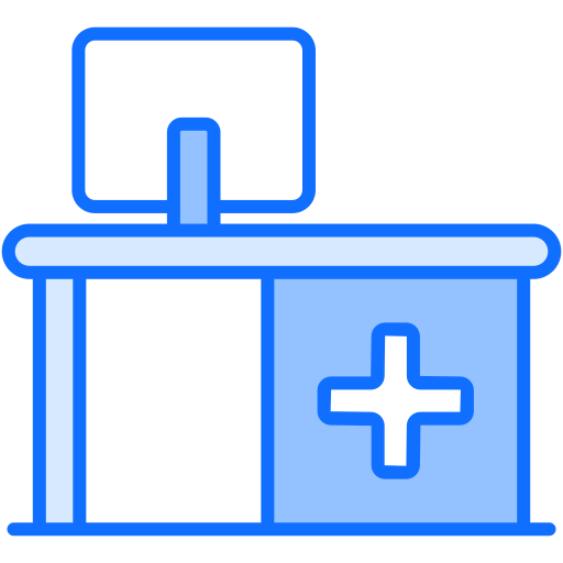 Help desk Generic Blue icon