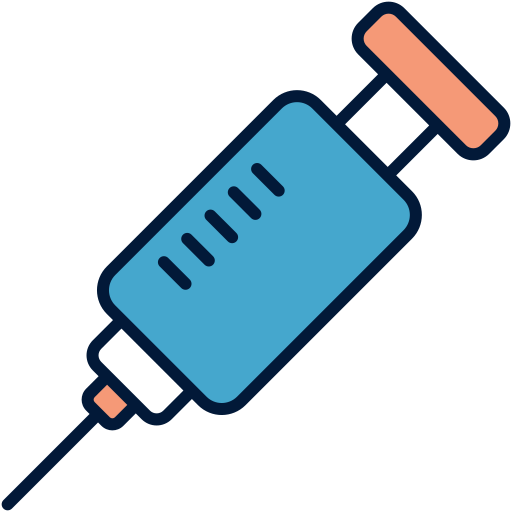 szczepionka Generic Outline Color ikona