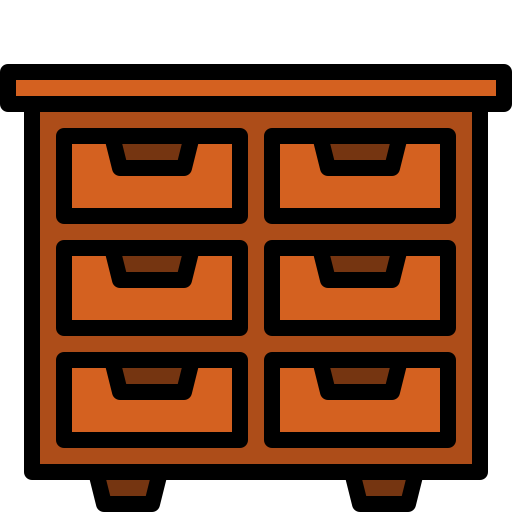 Drawers Generic Outline Color icon