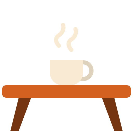 コーヒーテーブル Generic Flat icon
