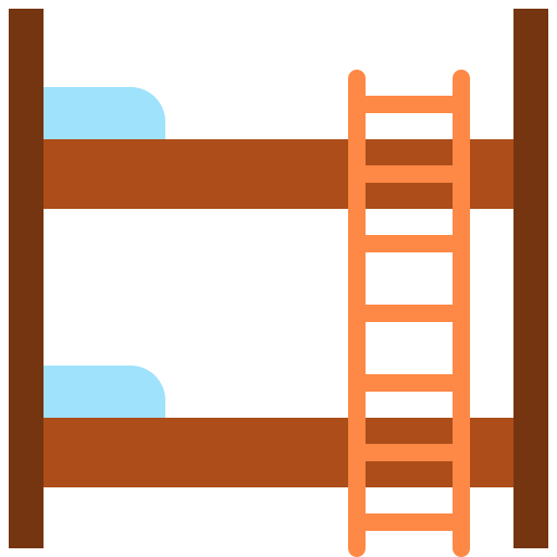 Łóżko piętrowe Generic Flat ikona