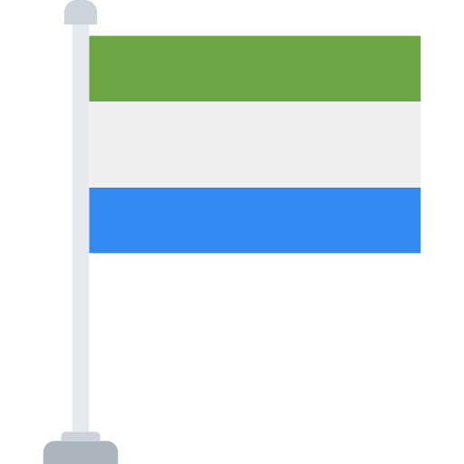 Sierra leone Generic Flat icon