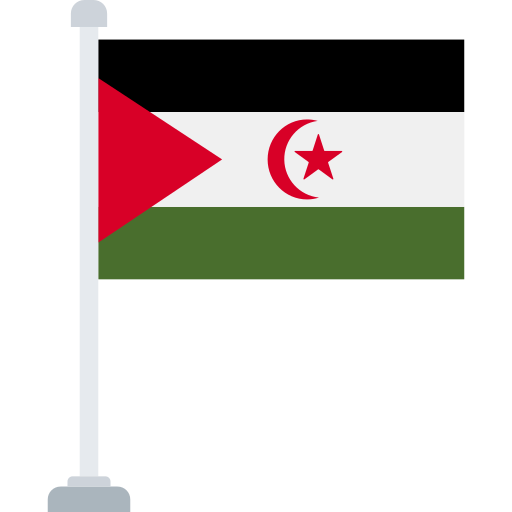 república árabe saharaui democrática Generic Flat icono