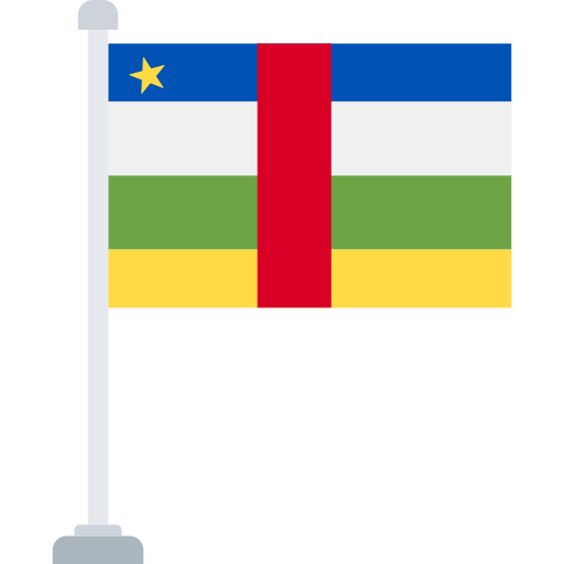 república centro-africana Generic Flat Ícone