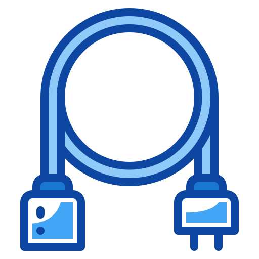 cable de extensión Generic Blue icono