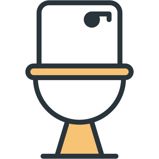 Toilet Generic Fill & Lineal icon