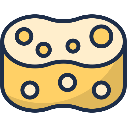 Sponge Generic Outline Color icon