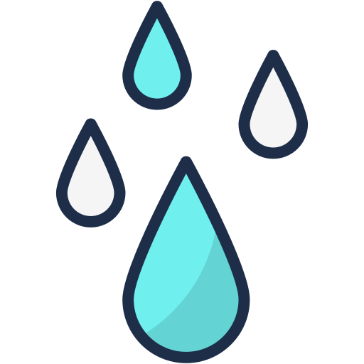 agua Generic Outline Color icono