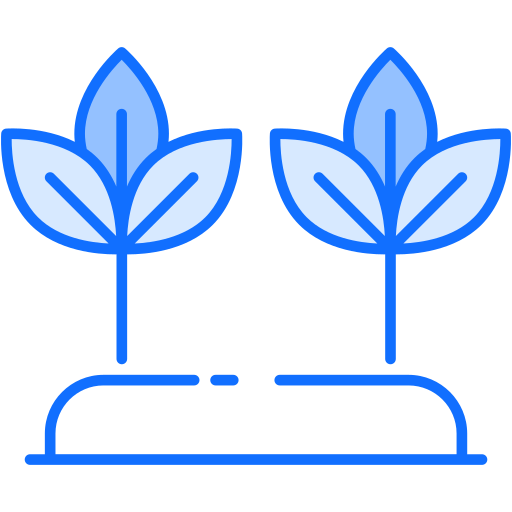 botánica Generic Blue icono