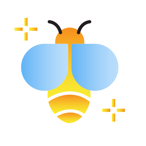 Bees Generic Flat Gradient icon