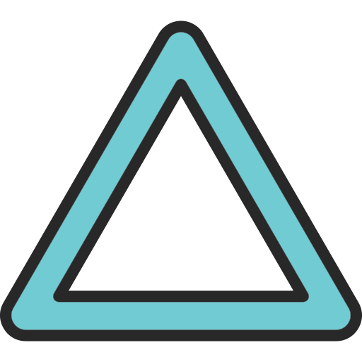 上矢印 Generic Outline Color icon