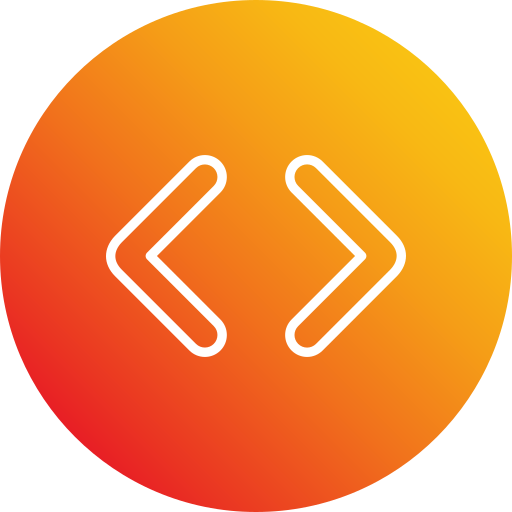 Left and right Generic Flat Gradient icon