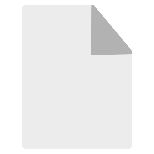 dokument Generic Flat ikona