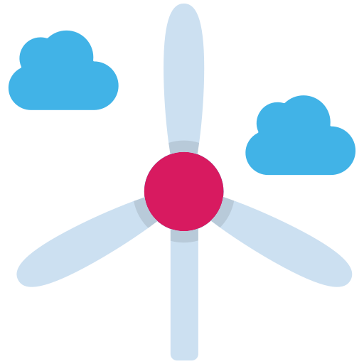 windturbine Generic Flat icoon