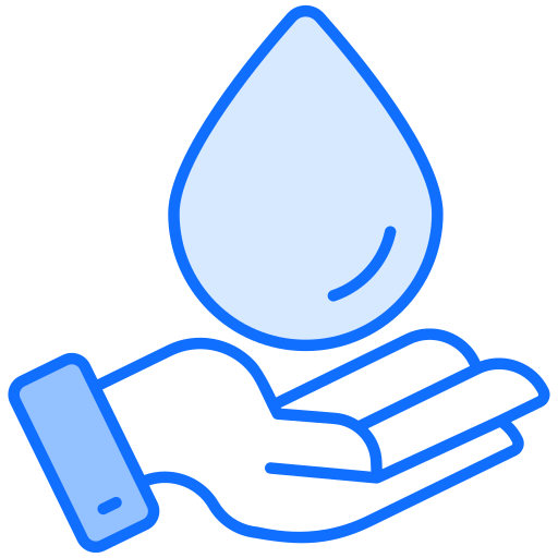 risparmiare acqua Generic Blue icona