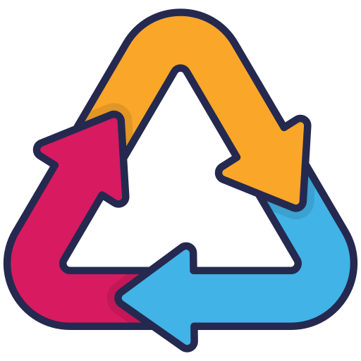 recycling Generic Outline Color icon
