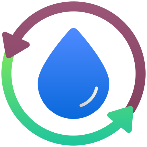 Recycle water Generic Flat Gradient icon