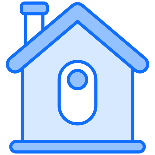 intelligentes zuhause Generic Blue icon