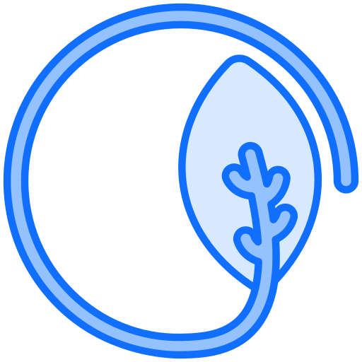エコロジー Generic Blue icon