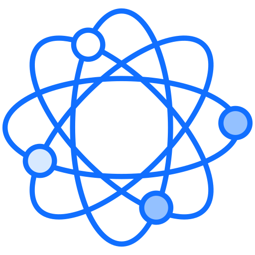 energia atomica Generic Blue icona