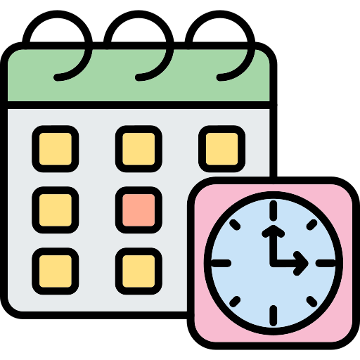 calendario Generic Detailed Outline icono