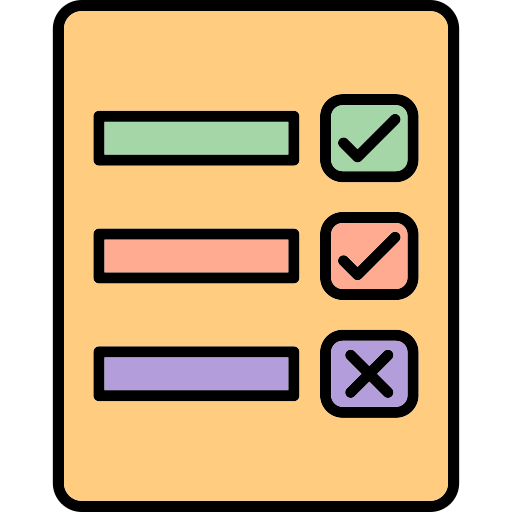 lista de tareas Generic Detailed Outline icono