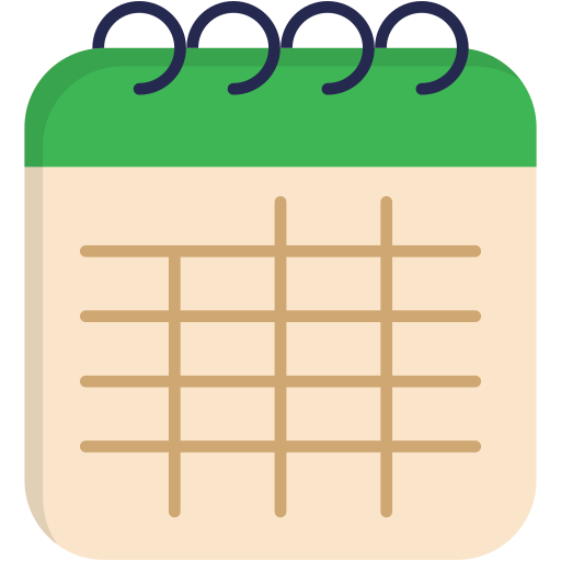 Calendar Generic Flat icon