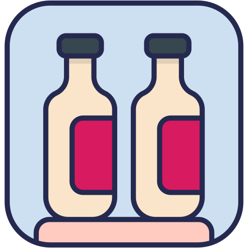 minibar Generic Outline Color icon