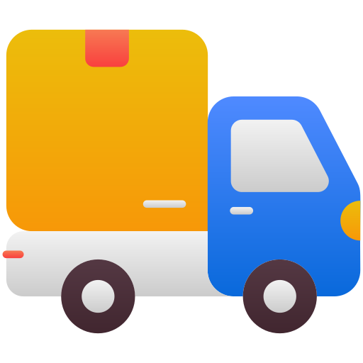 vrachtwagen Generic Flat Gradient icoon