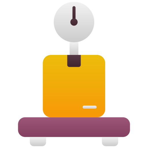 Weight scale Generic Flat Gradient icon