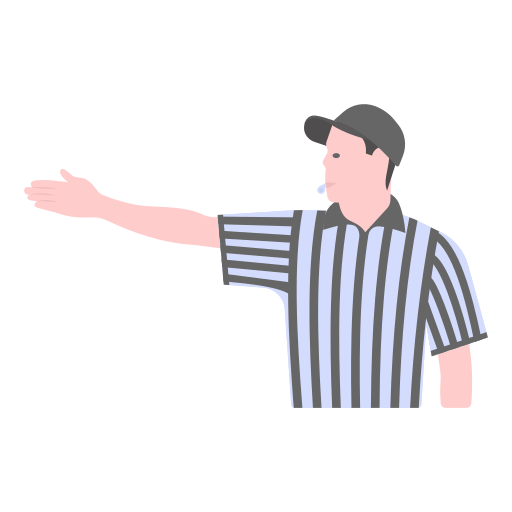 Referee Generic Flat icon