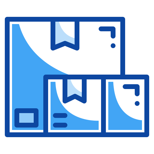 ボックス Generic Blue icon