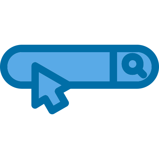 Search bar Generic Blue icon