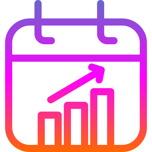 balkendiagramm Generic Gradient icon