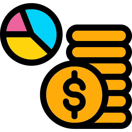 예산 Generic Outline Color icon
