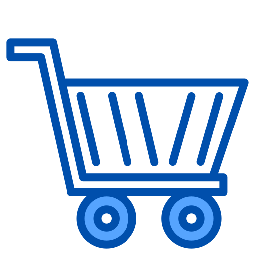 Shopping cart Generic Blue icon