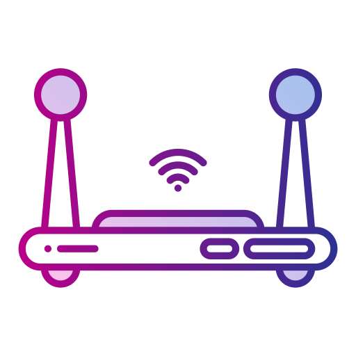 router Generic Lineal Color Gradient icon