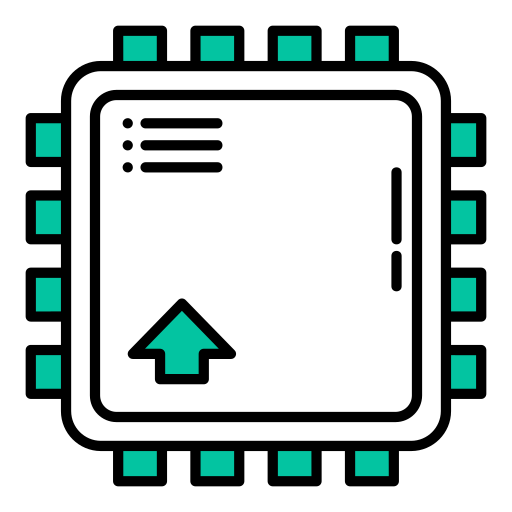 conjunto de chips Generic Fill & Lineal icono