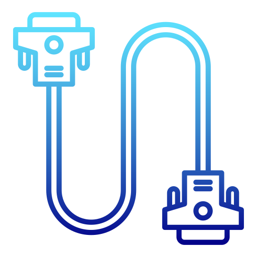 vga-kabel Generic Gradient icoon