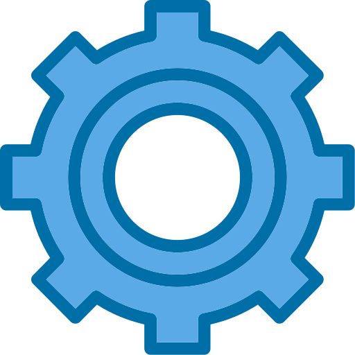 instelling Generic Blue icoon
