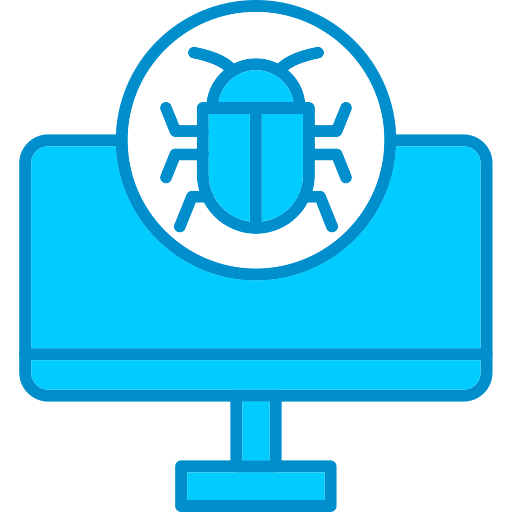 Virus Generic Blue icon
