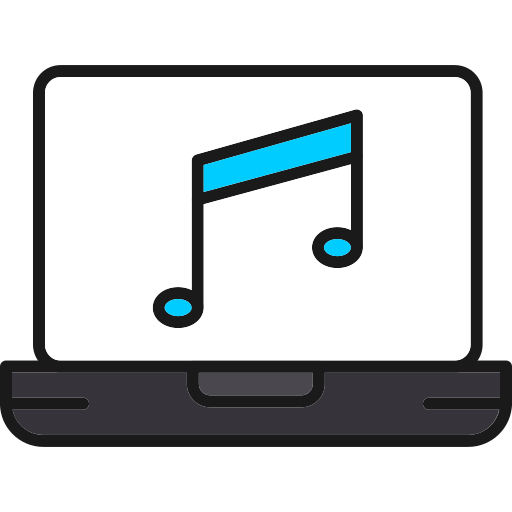 Music Generic Outline Color icon