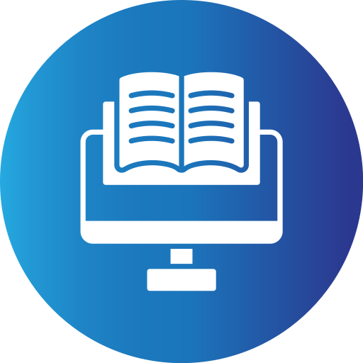 전자책 Generic Blue icon